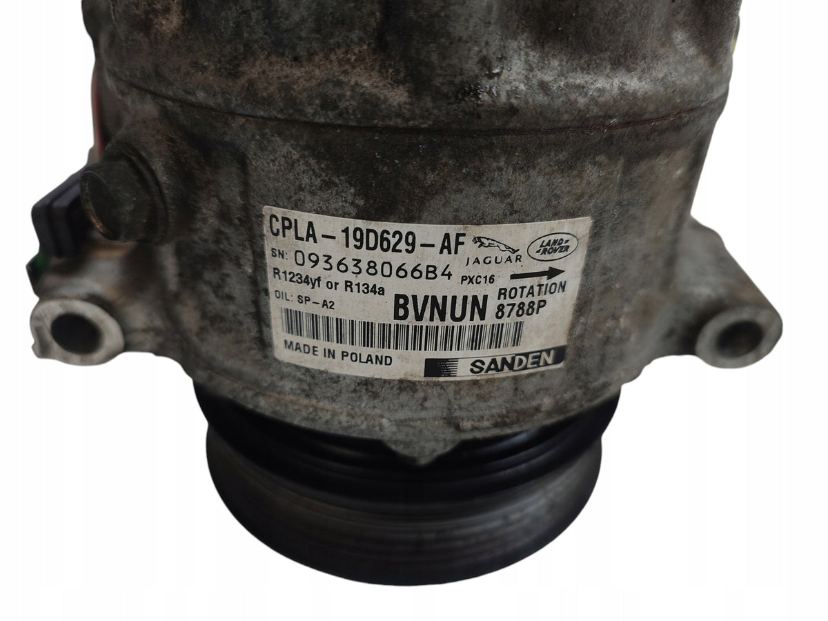 AIR CONDITIONING COMPRESSOR LAND ROVER RANGE ROVER SPORT II L494 CPLA-19D629-AF
