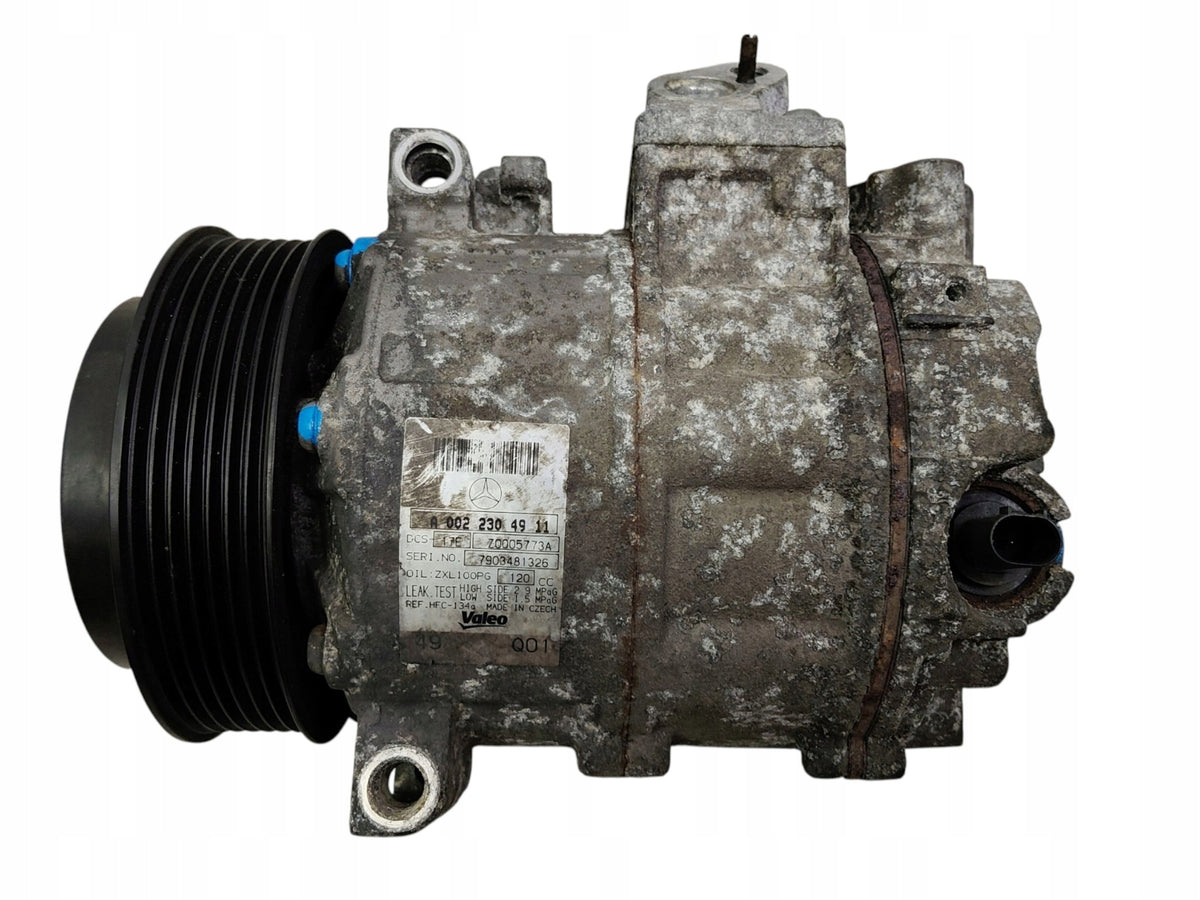 AIR CONDITIONING COMPRESSOR MERCEDES C W204 1.8 1.6 COMPRESSOR A0022304911