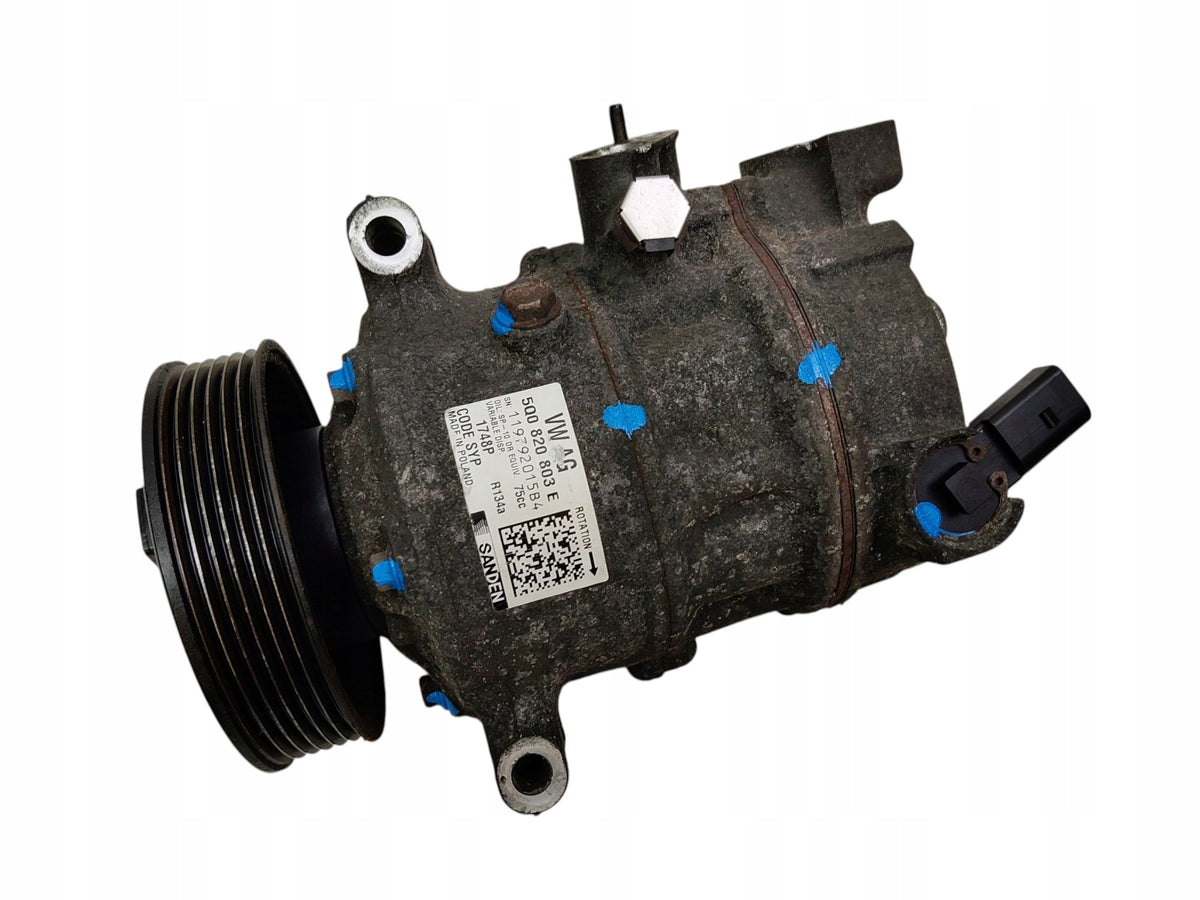 AIR CONDITIONING COMPRESSOR SKODA RAPID OCTAVIA III SUPERB III 1.6TDI 5Q0820803E