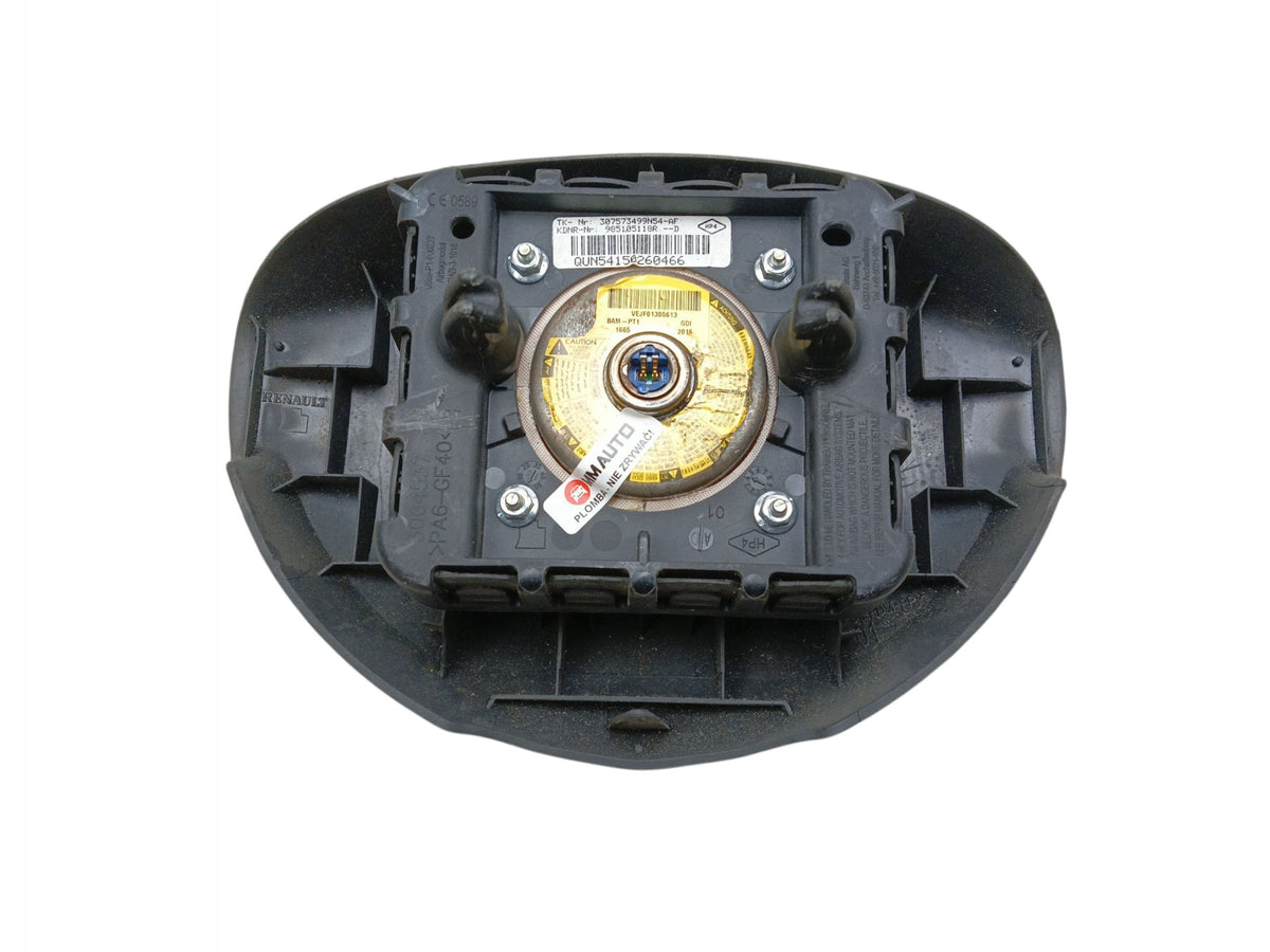 AIRBAG DRIVER CUSHION DACIA DOKKER LODGY SANDERO II LOGAN II 985105118R