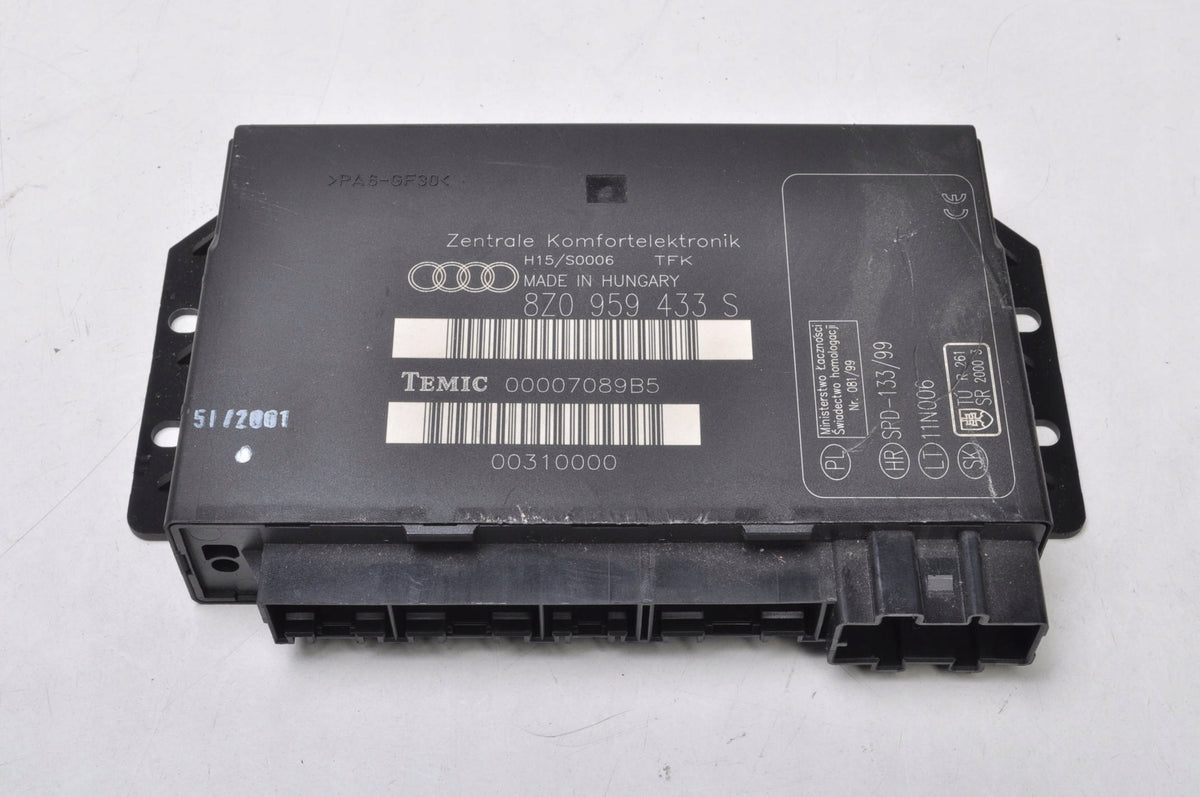 AUDI A2 COMFORT MODULE 8Z0959433S