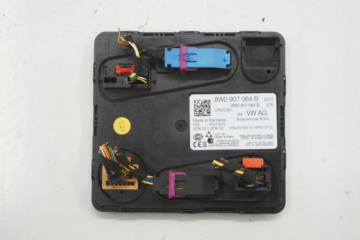 AUDI A4 B9 15R COMFORT CONTROLLER MODULE 8W0907064B
