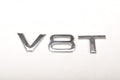 AUDI A8 D4 BADGE LOGO FENDER EMBLEM V8T