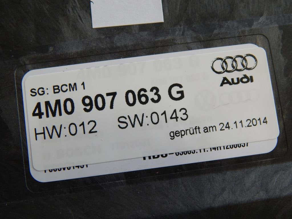 AUDI Q7 4M 3.0 TFSI DRIVER BORDNETZ 4M0907063G