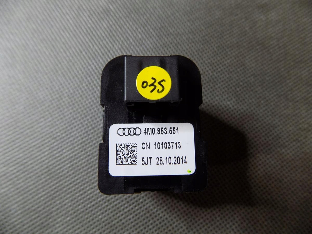 AUDI Q7 4M SEAT CONTROL BUTTON 4M0959861B