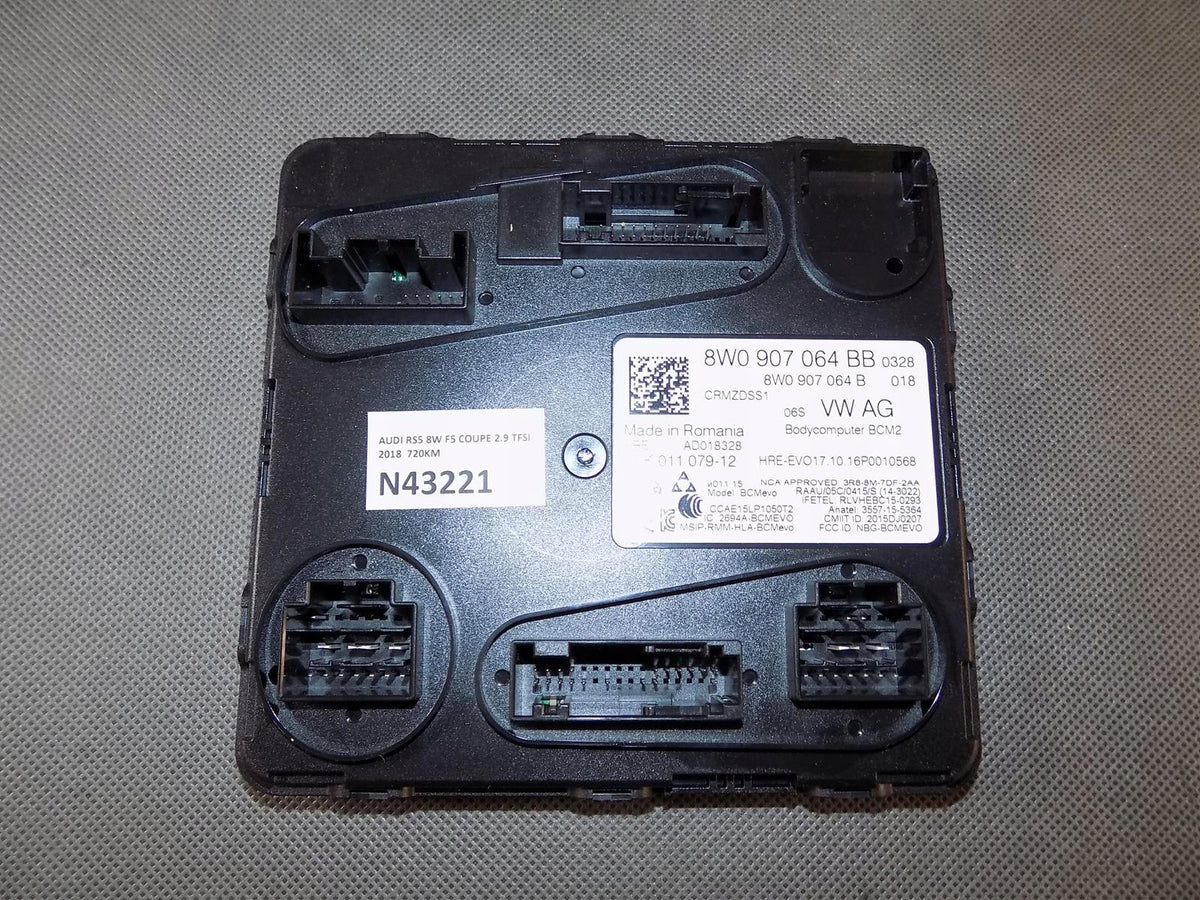 AUDI RS5 8W COMFORT MODULE 8W0907064BB