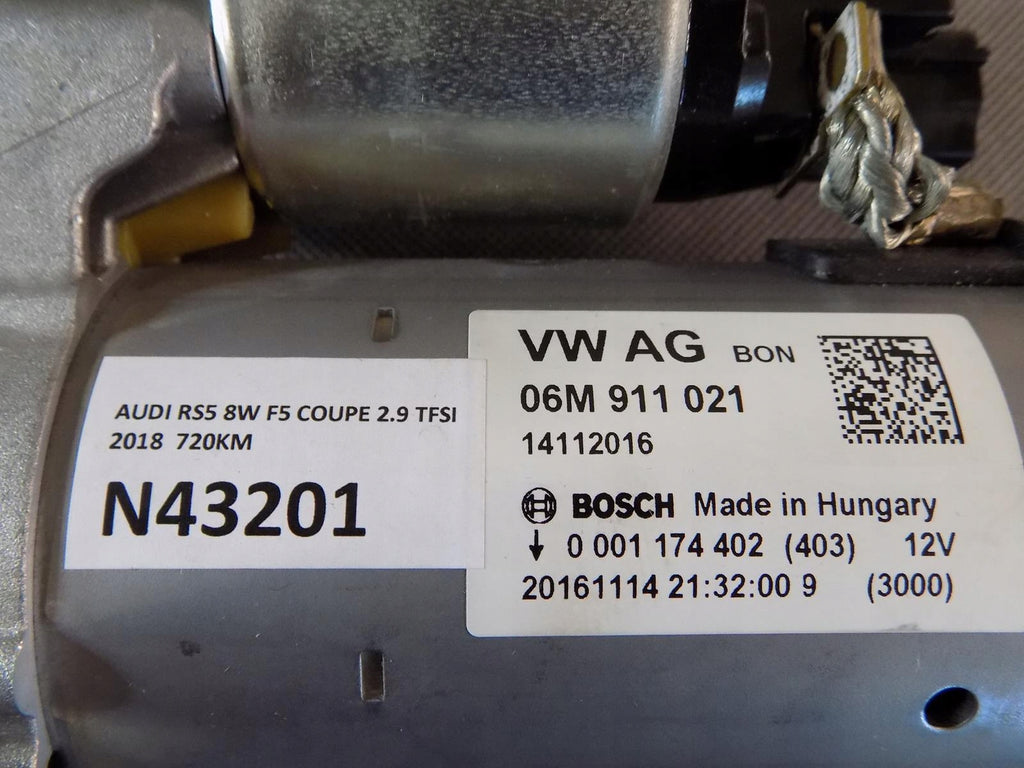 AUDI RS5 8W STARTER 06M911021