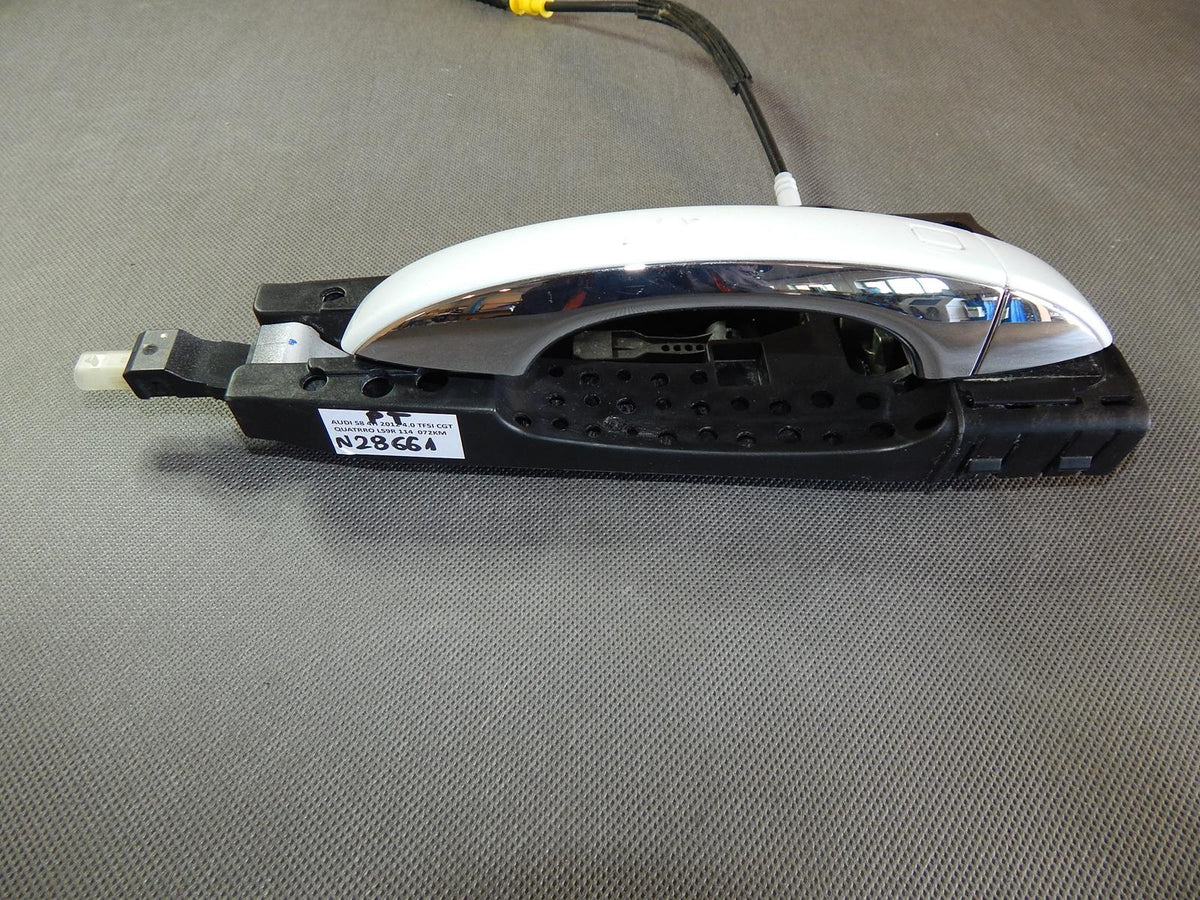 AUDI S8 A8 D4 HANDLE RIGHT REAR CHROME LS9R