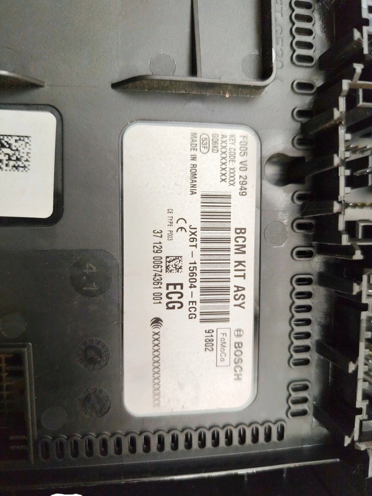 BCM Module FORD Focus MK4 JX6T-15604-ECG