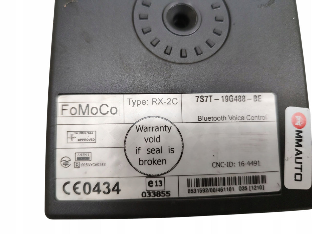 BLUETOOTH CONTROLLER MODULE FORD IV MK4 7S7T-19G488-BE