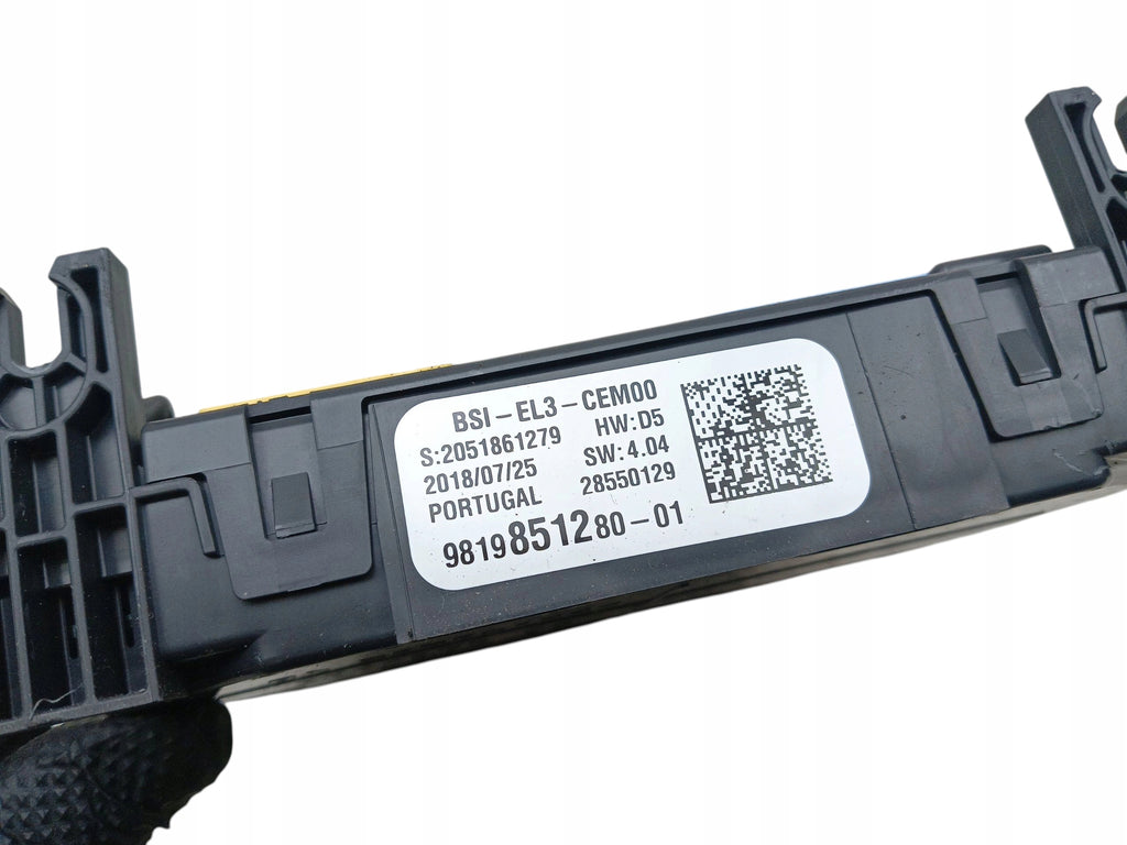 BSI MODULE OPEL CROSSLAND X 9819851280