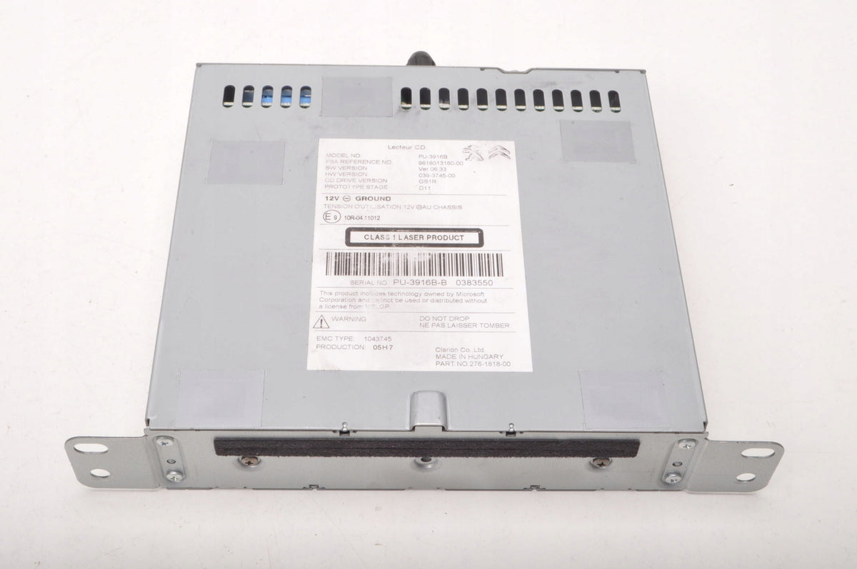 CITROEN DS4 RADIO NAVIGATION 9818013180