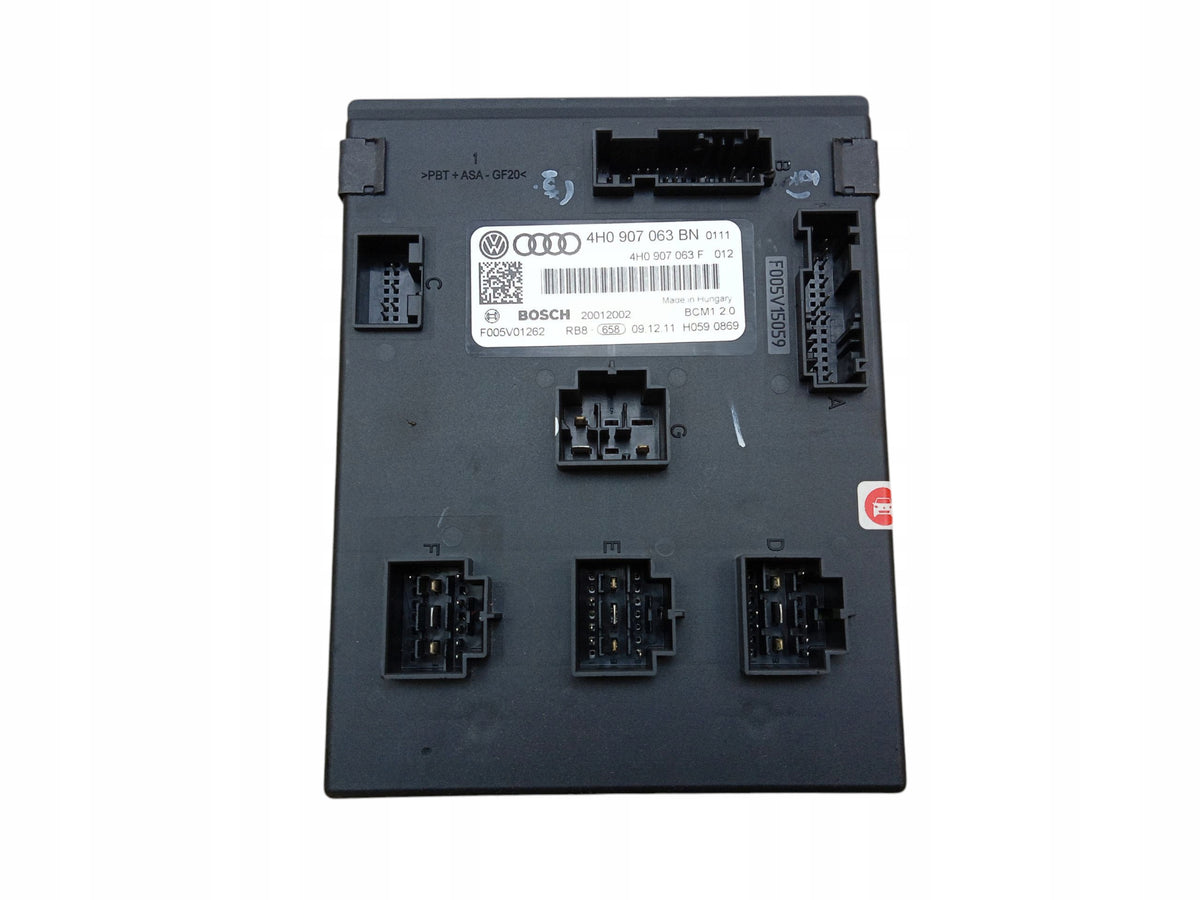 COMFORT CONTROLLER MODULE BCM AUDI A6 C7 (2011-2014) 4H0907063BN