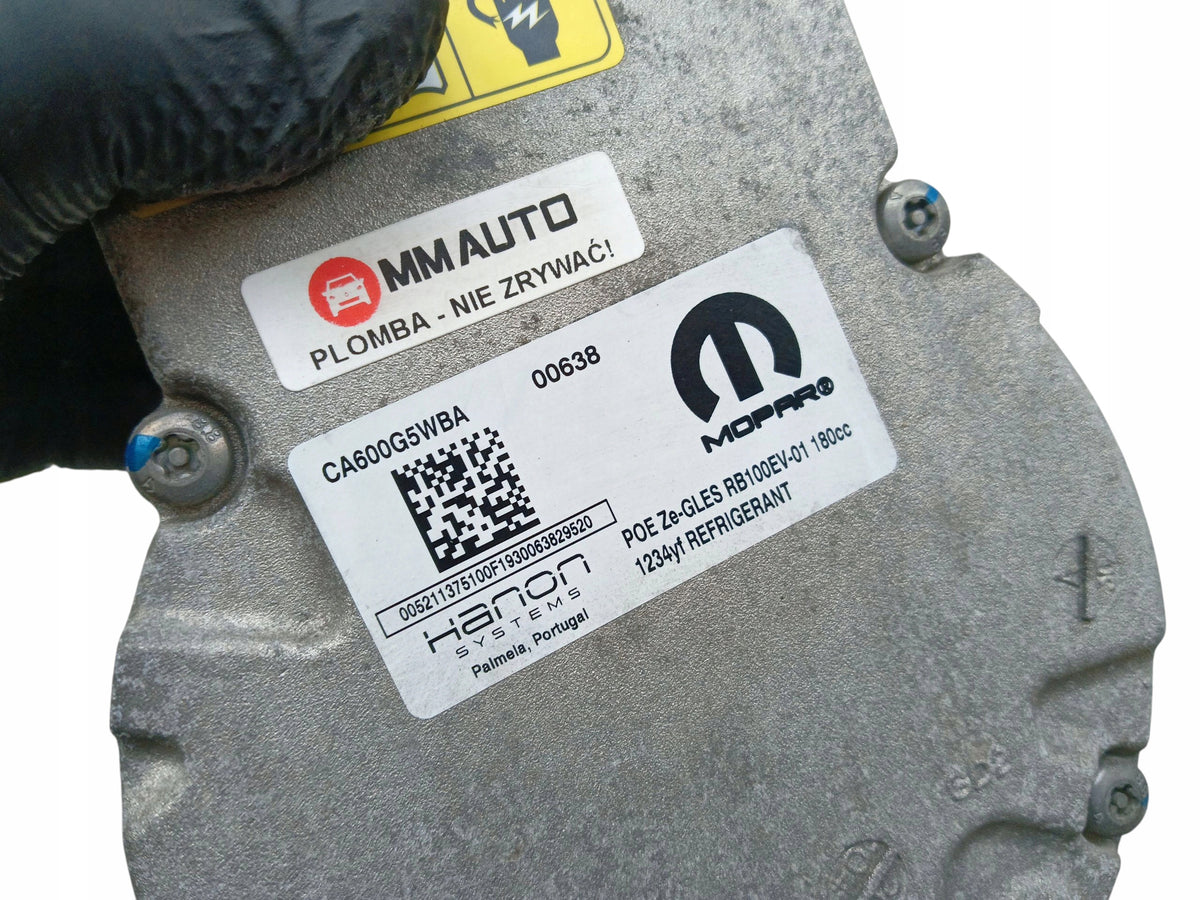 COMPRESSOR AIR CONDITIONING COMPRESSOR JEEP COMPASS II (2017-2020) CA600G5WBA