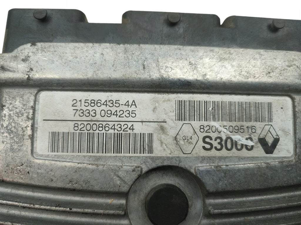 COMPUTER ENGINE CONTROLLER RENAULT KANGOO II (2007-2013) 1.6 16V 8200864324