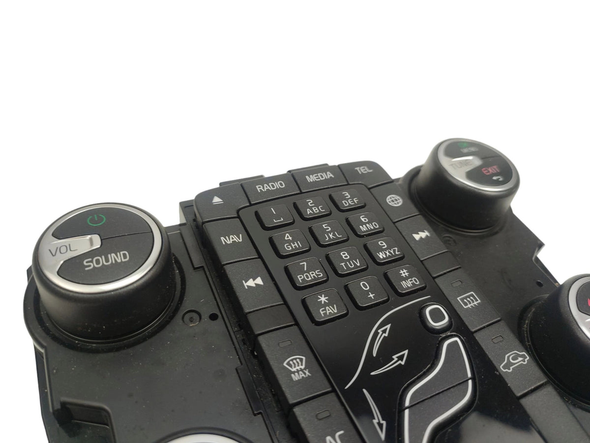 CONTROL PANEL FOR AIR CONDITIONING RADIO VOLVO V40 II CC (2012-2016)