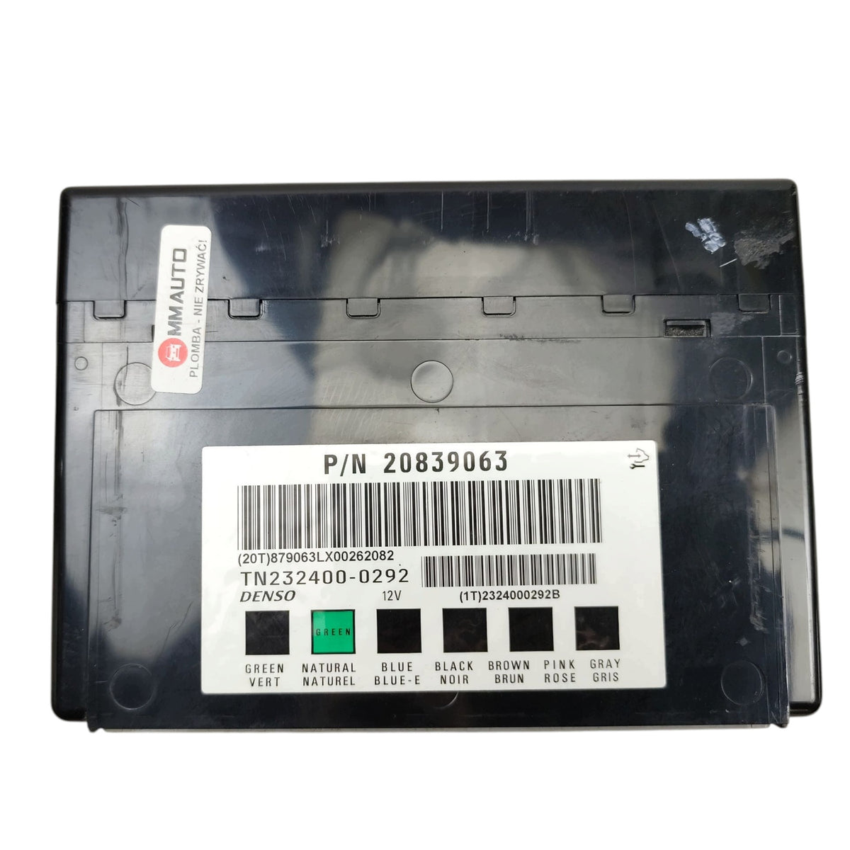 CONTROLLER COMFORT MODULE CHEVROLET CAPTIVA AND OPEL ANTARA 20839063