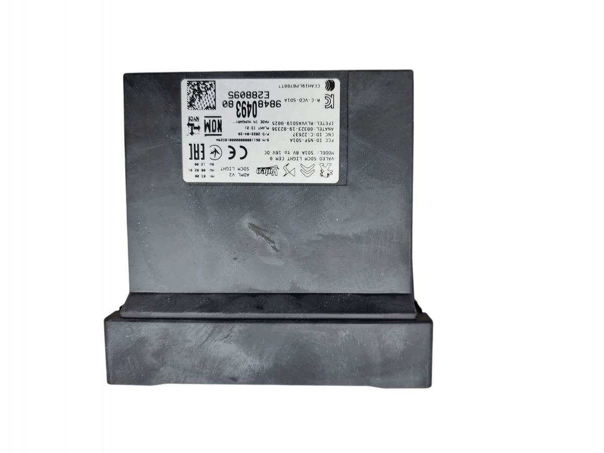 CONTROLLER LIGHT MODULE PEUGEOT 308 III P5 9848049380