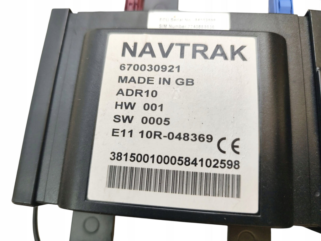 CONTROLLER NAVIGATION MODULE NAVTRAK MASERATI GHIBLI III 670030921