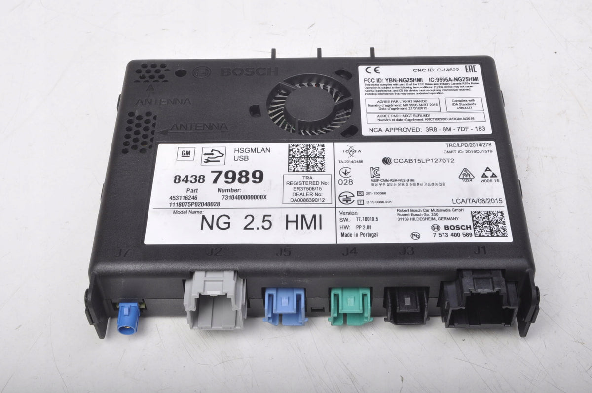 CONTROLLER NAVIGATION MODULE OPEL INSIGNIA B 84387989