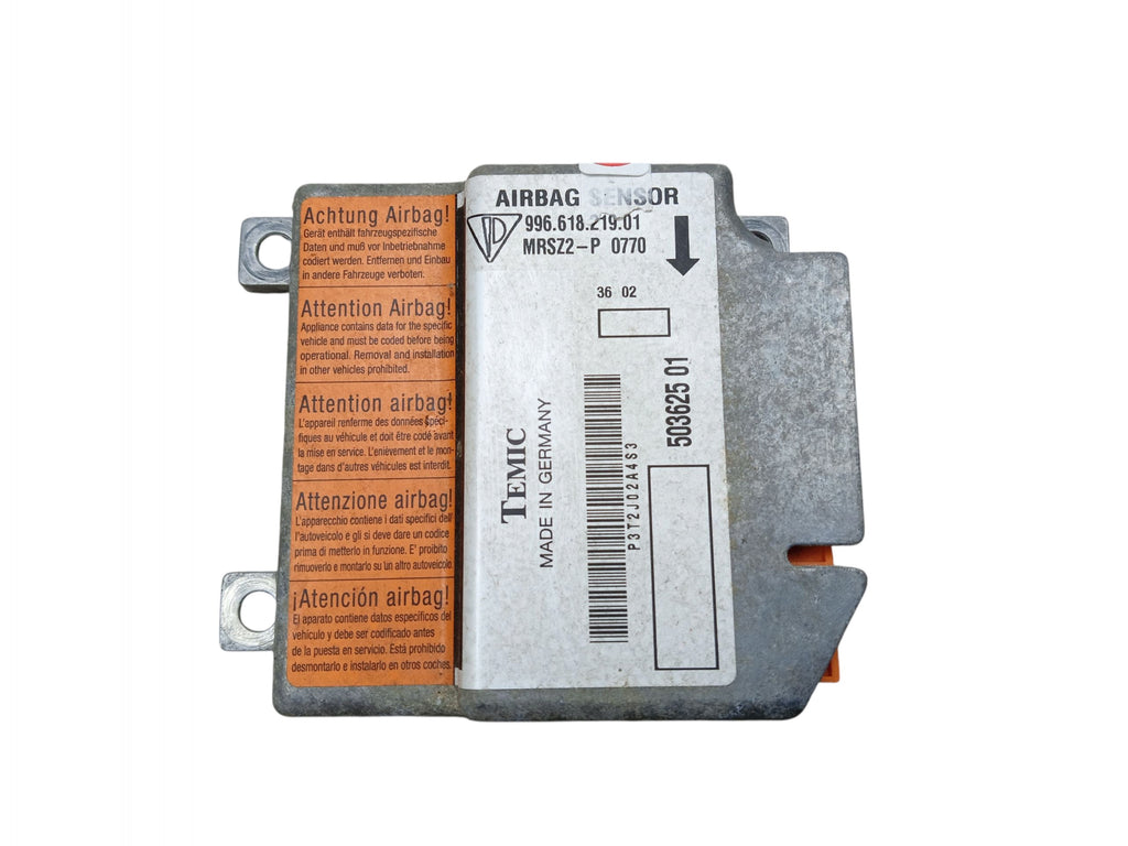 CONTROLLER SENSOR MODULE AIRBAG PORSCHE BOXSTER I 986 99661821901