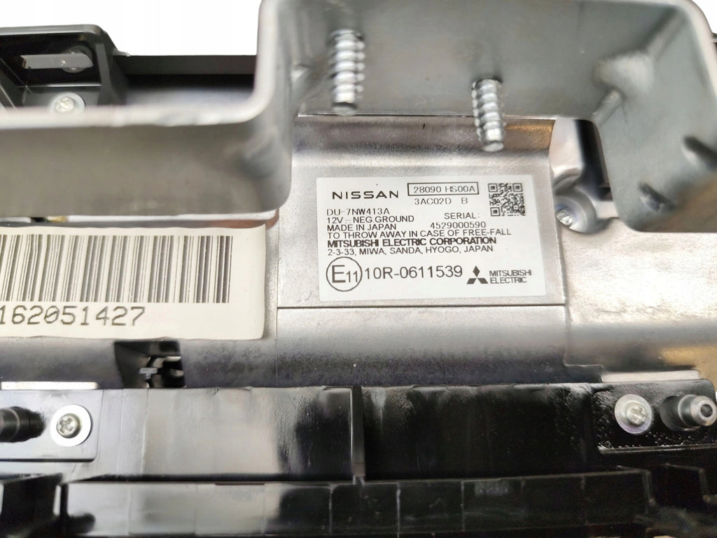 DISPLAY RADIO NAVIGATION SCREEN NISSAN JUKE II F16 28090-HS00A