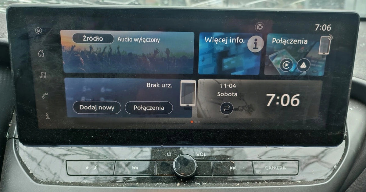 DISPLAY RADIO NAVIGATION SCREEN NISSAN JUKE II F16 28090-HS00A