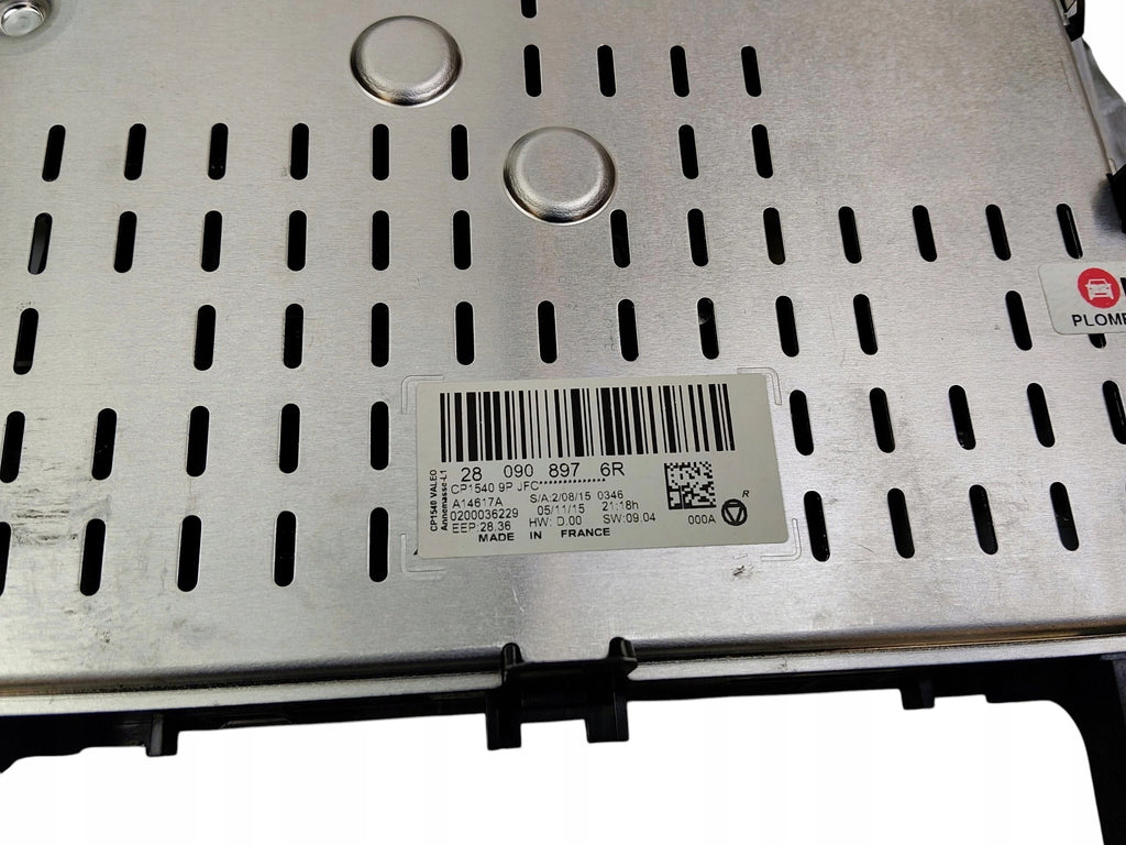 DISPLAY RADIO NAVIGATION SCREEN RENAULT ESPACE V (2014-2019) 280908976R