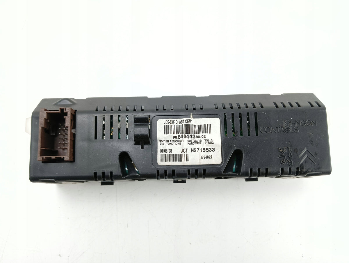 DISPLAY SCREEN CITROEN C4 AND (2004-2008) 9664644380