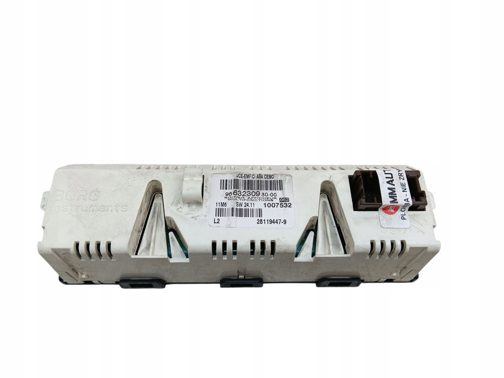 DISPLAY SCREEN CITROEN C5 II 9663230980