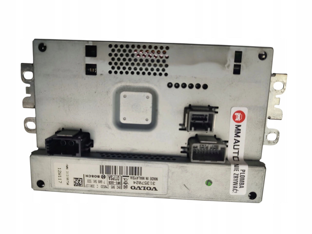 DISPLAY VOLVO V70 III LIFT (2011-2013) 31357024