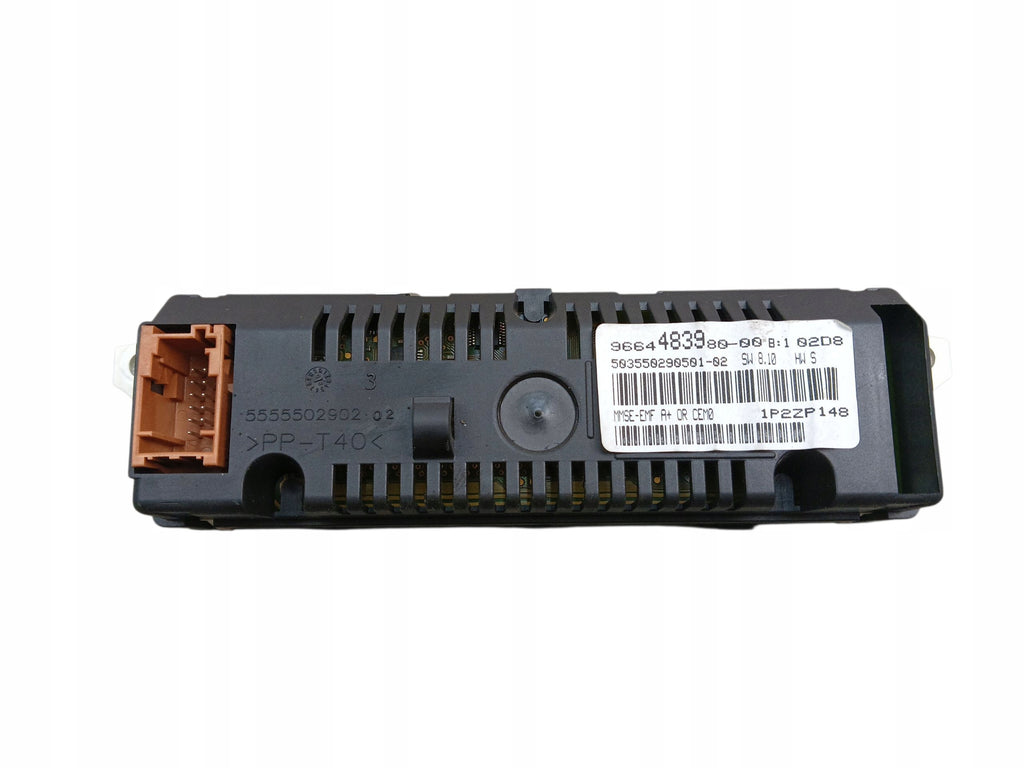 DISPLAY WATCH RADIO SCREEN PEUGEOT 207 9664483980