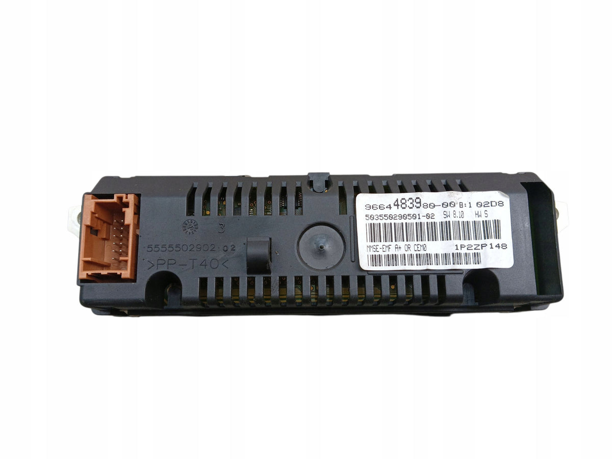 DISPLAY WATCH RADIO SCREEN PEUGEOT 207 9664483980