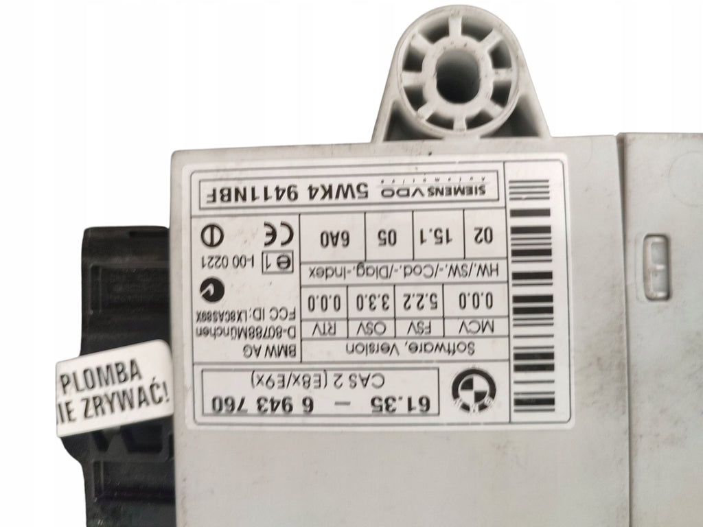 DRIVER MODULE CAS BMW E87 (2004-2007) 6943760