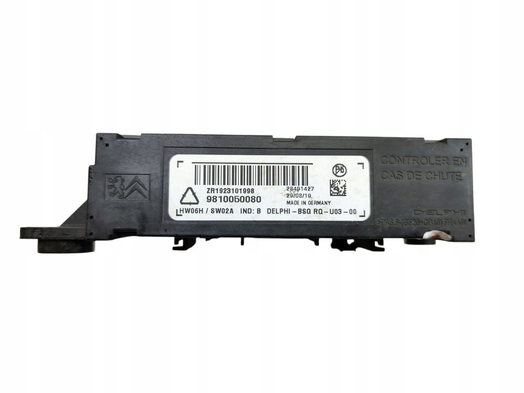 DS 7 CROSSBACK HOOK DRIVER MODULE (2017-2022) 9810050080