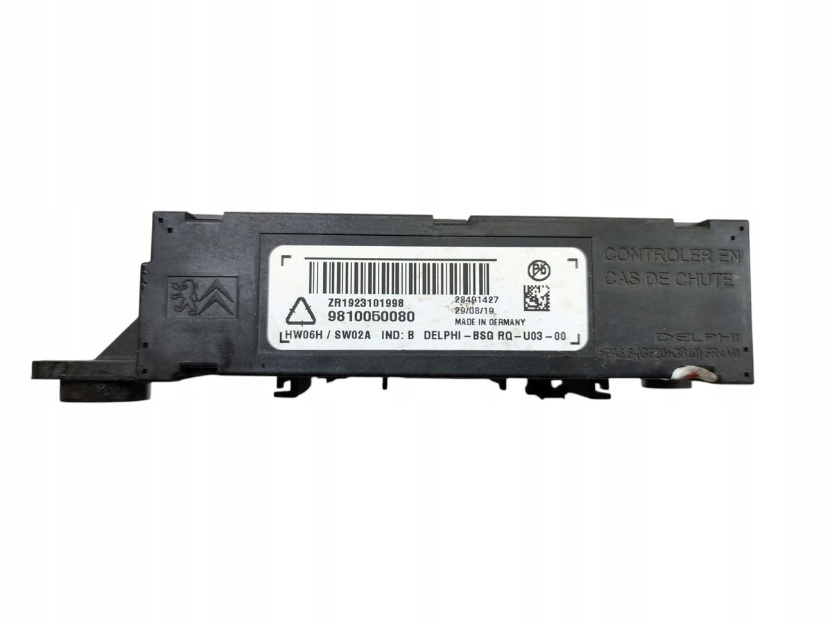 DS 7 CROSSBACK HOOK DRIVER MODULE (2017-2022) 9810050080