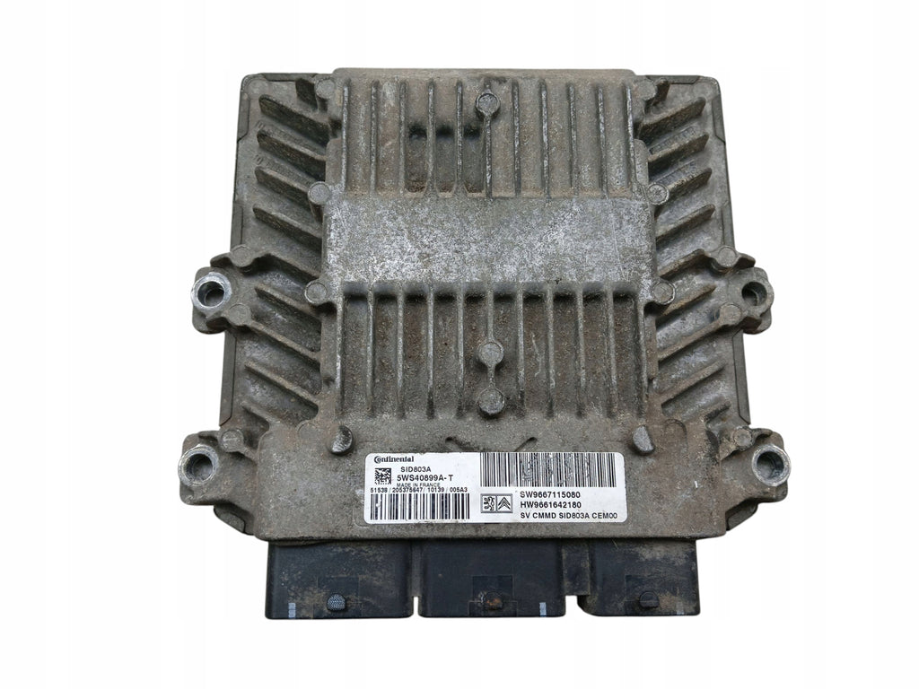 ENGINE COMPUTER CITROEN JUMPY II 2.0 HDI RHK 9667115080
