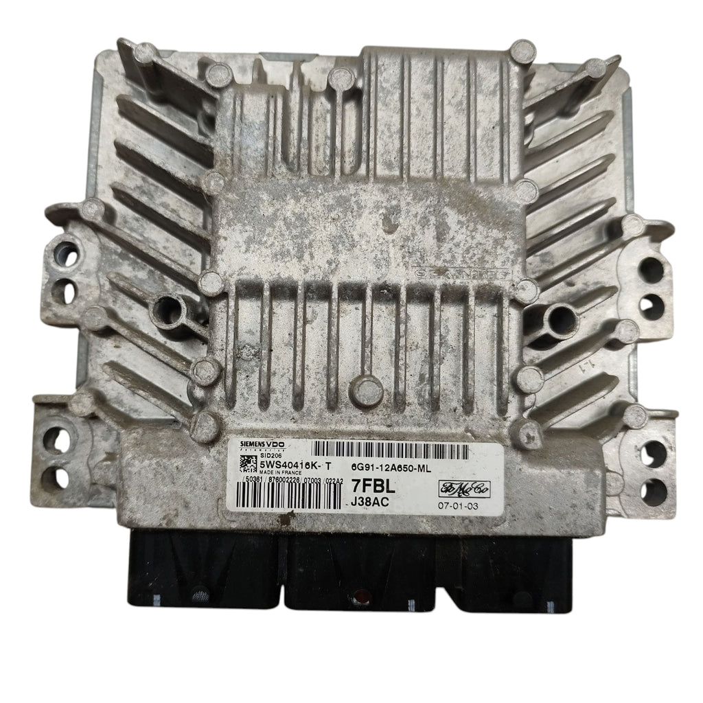 ENGINE COMPUTER FORD S-MAX MK1 2.0 TDCI 6G91-12A650-ML