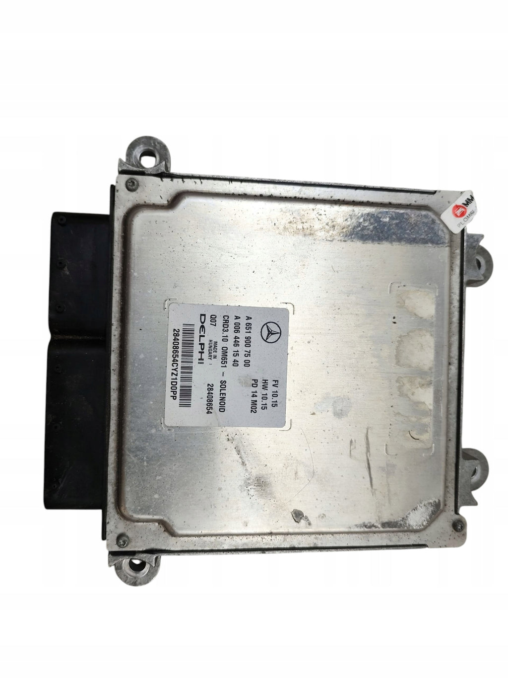 ENGINE COMPUTER MERCEDES SLK R172 2.2 CDI 651.980 A6519007500