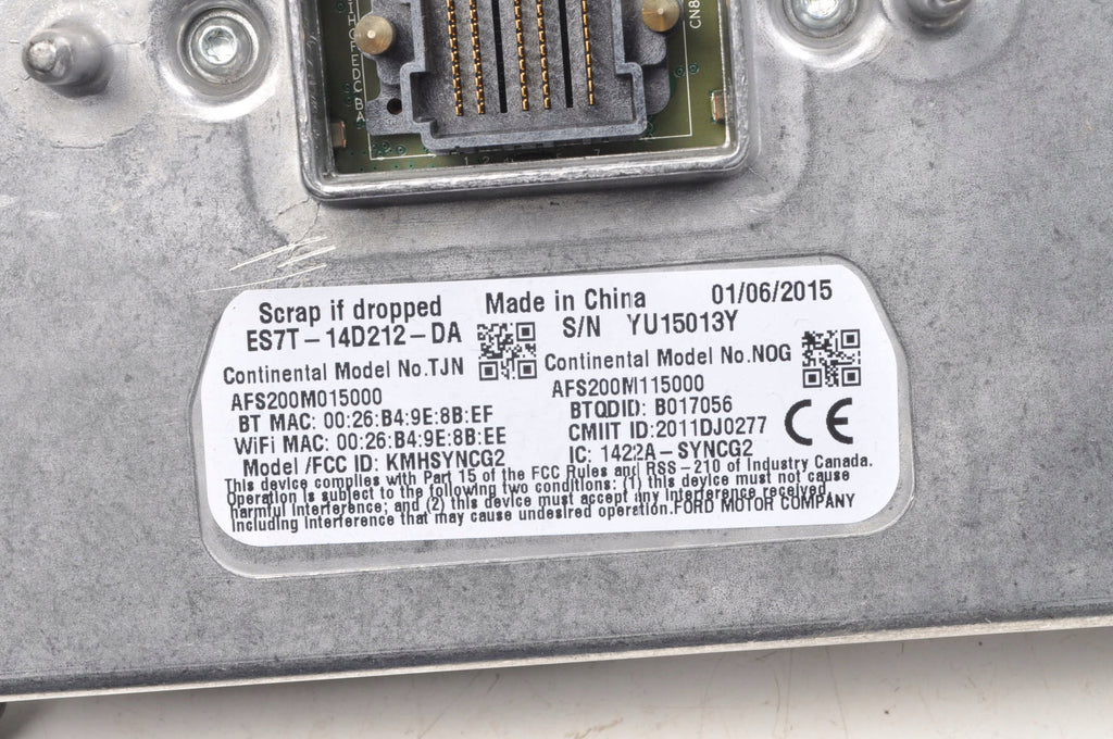 FORD MK5 CONTROLLER NAVIGATION MODULE DS7T-14F239-CH