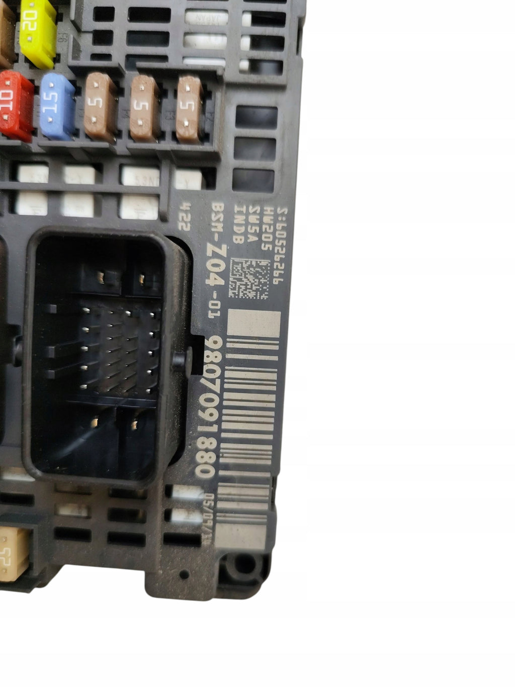 FUSE BOX MODULE BSM CITROEN C4 PICASSO II 9807091880 Z04