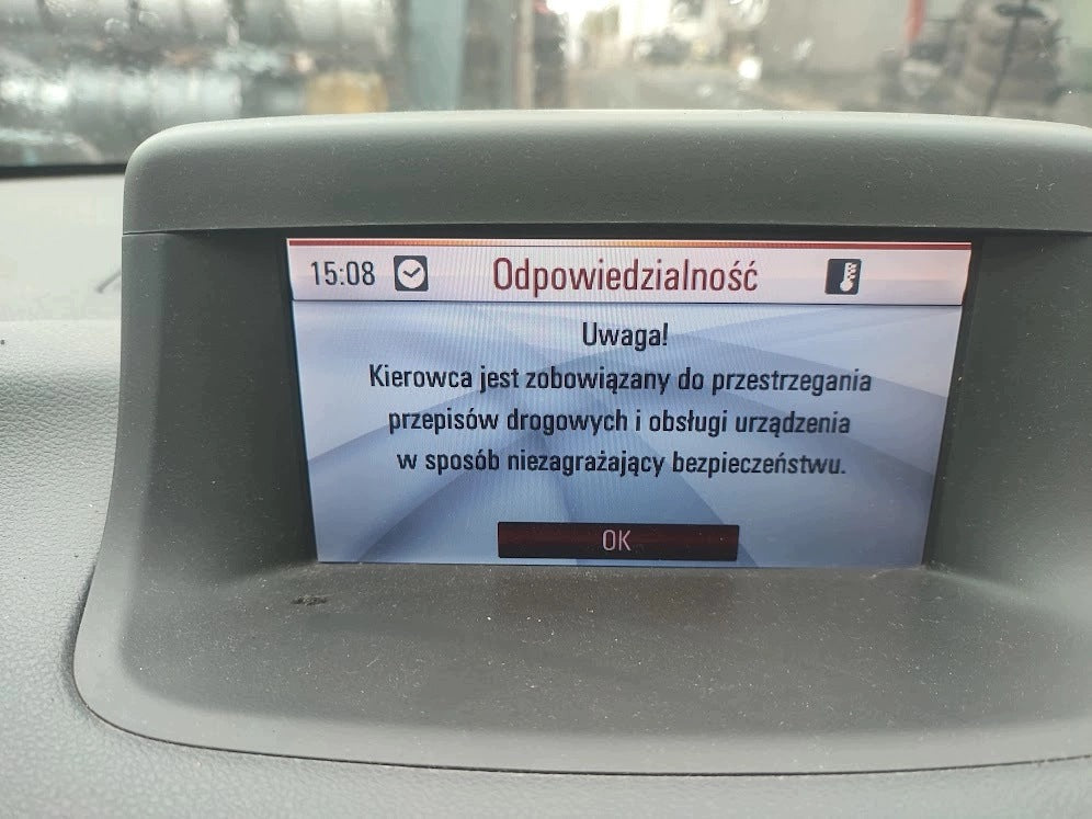 GPS NAVIGATION DISPLAY OPEL MERIVA B (2010-2013) 12843784