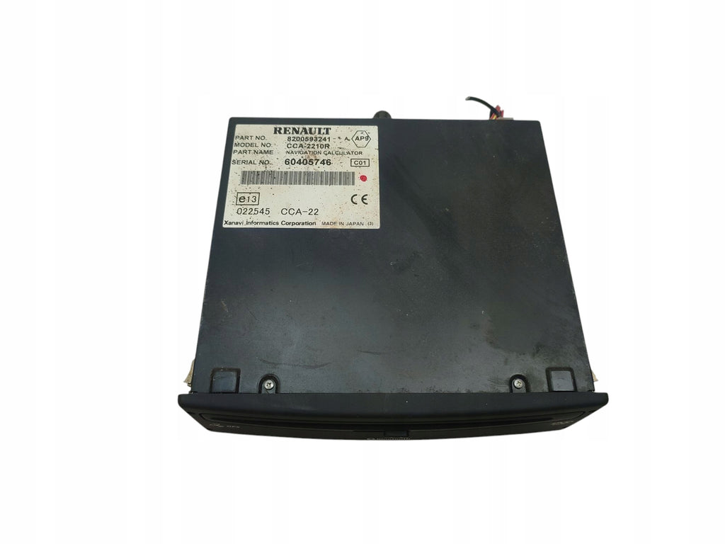 GPS NAVIGATION READER RENAULT ESPACE IV LAGUNA II 8200593241A