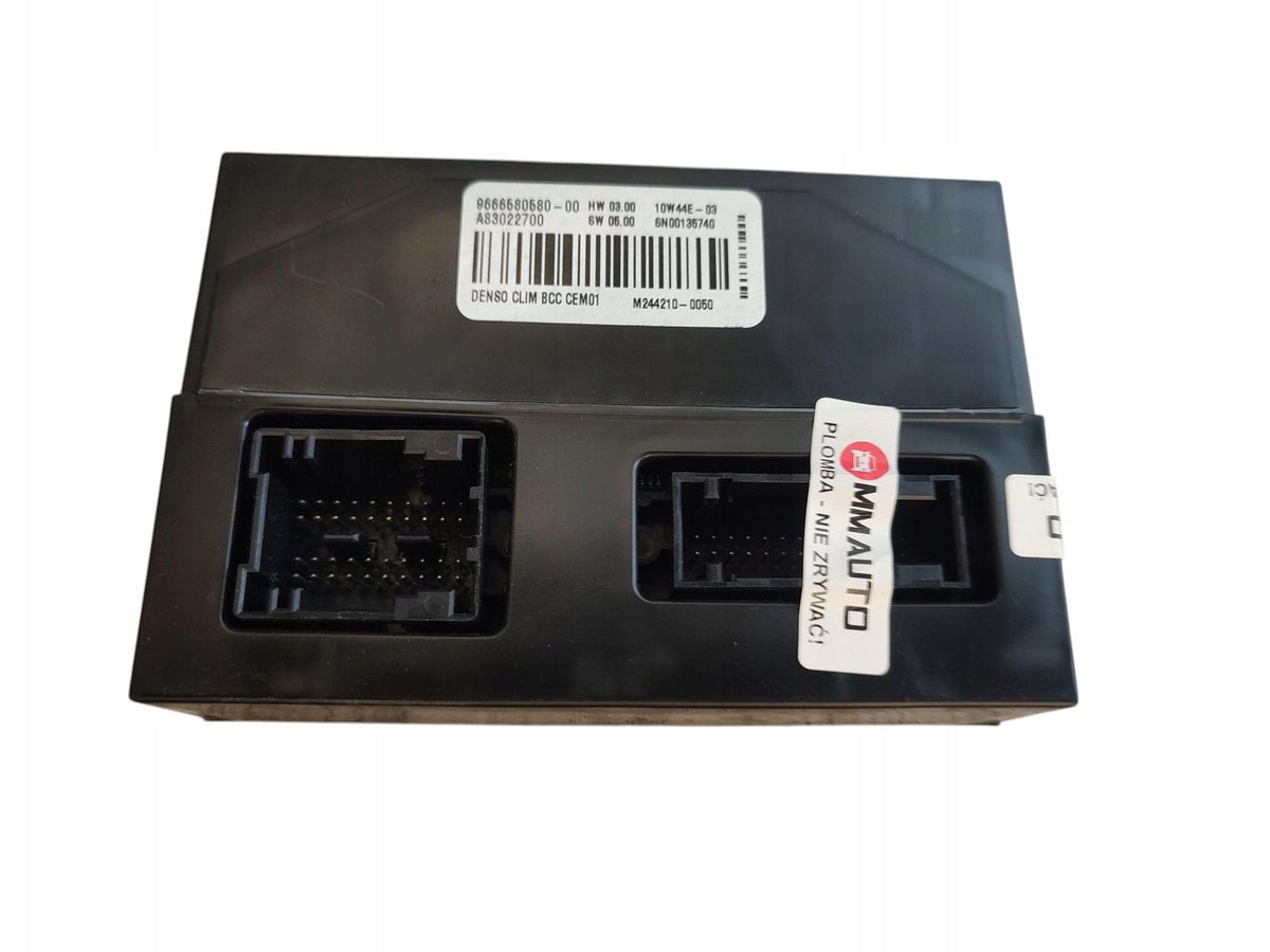 HEATER CONTROLLER MODULE CITROEN C4 PICASSO I 9666580580
