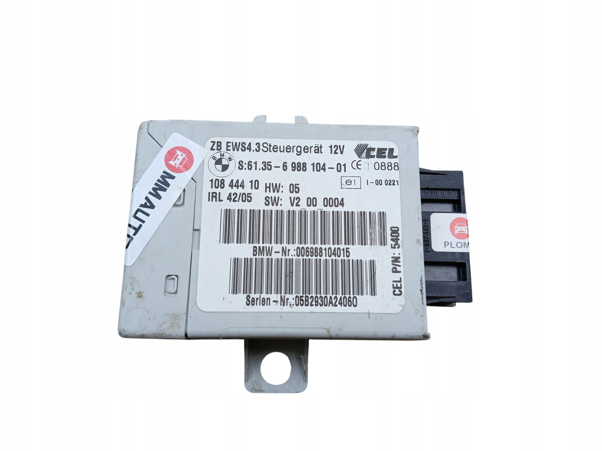 IMMOBILIZER MODULE BMW X3 E83 10844410