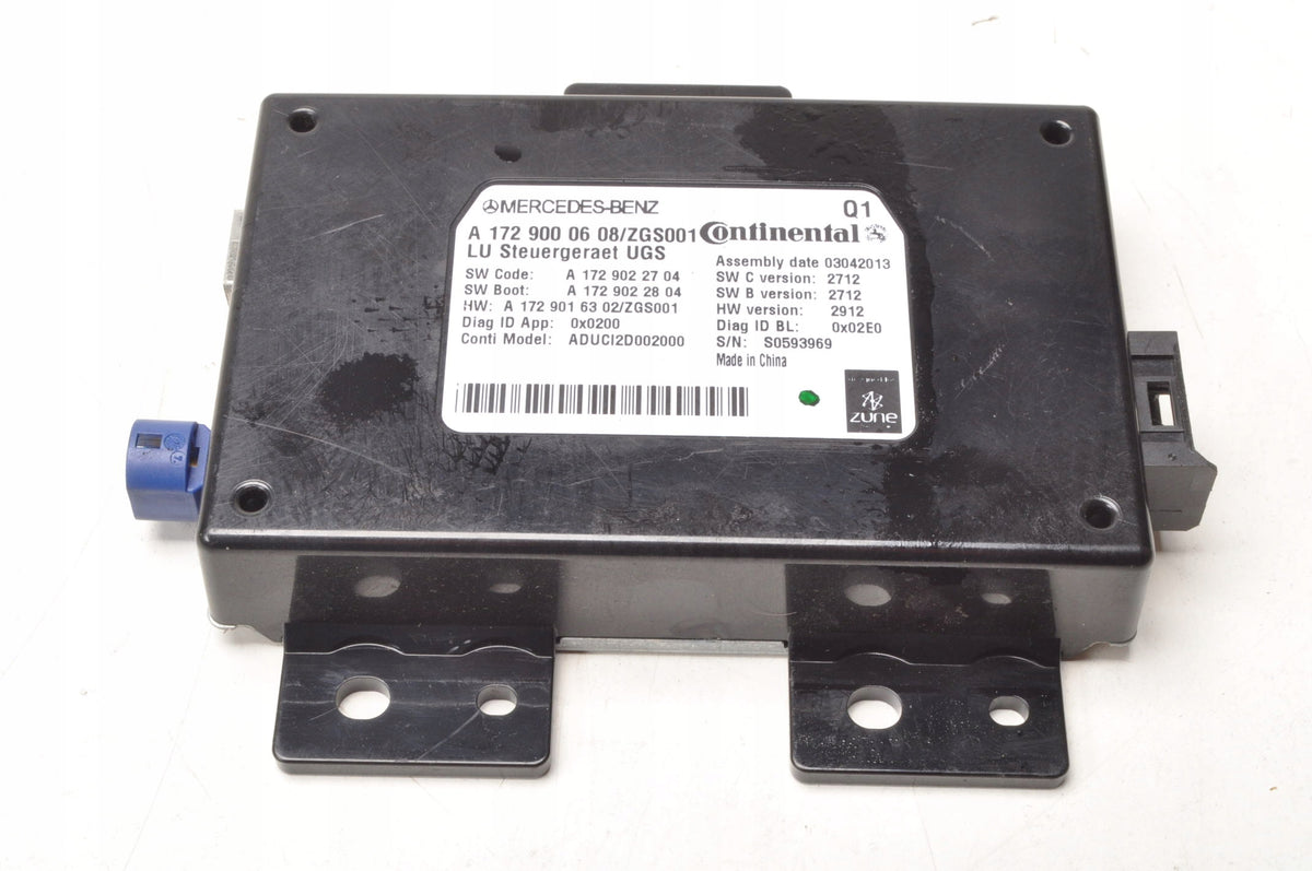 MERCEDES CLASS E W212 MODULE INTERFACE DRIVER P1 A1729000608