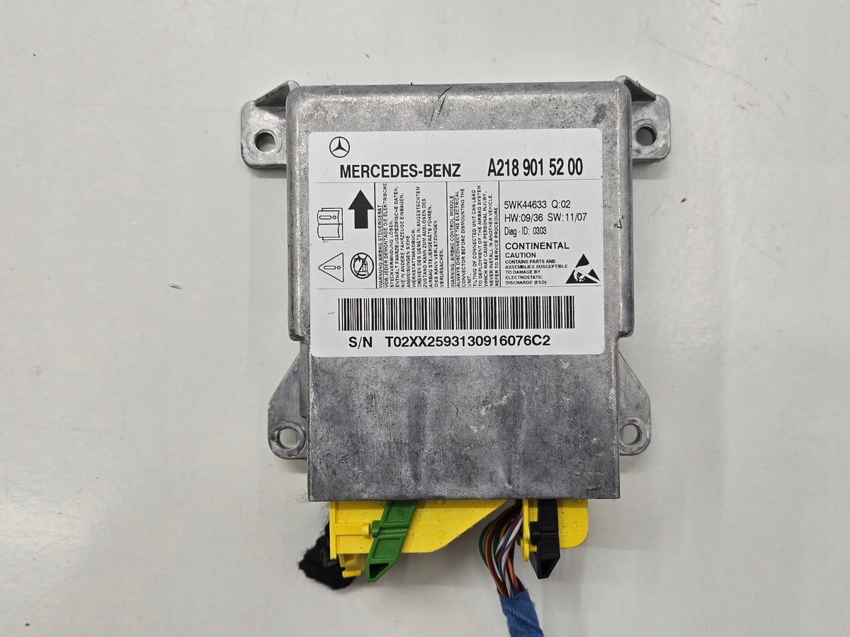MERCEDES CLS W218 13R SENSOR AIRBAG MODULE A2189015200