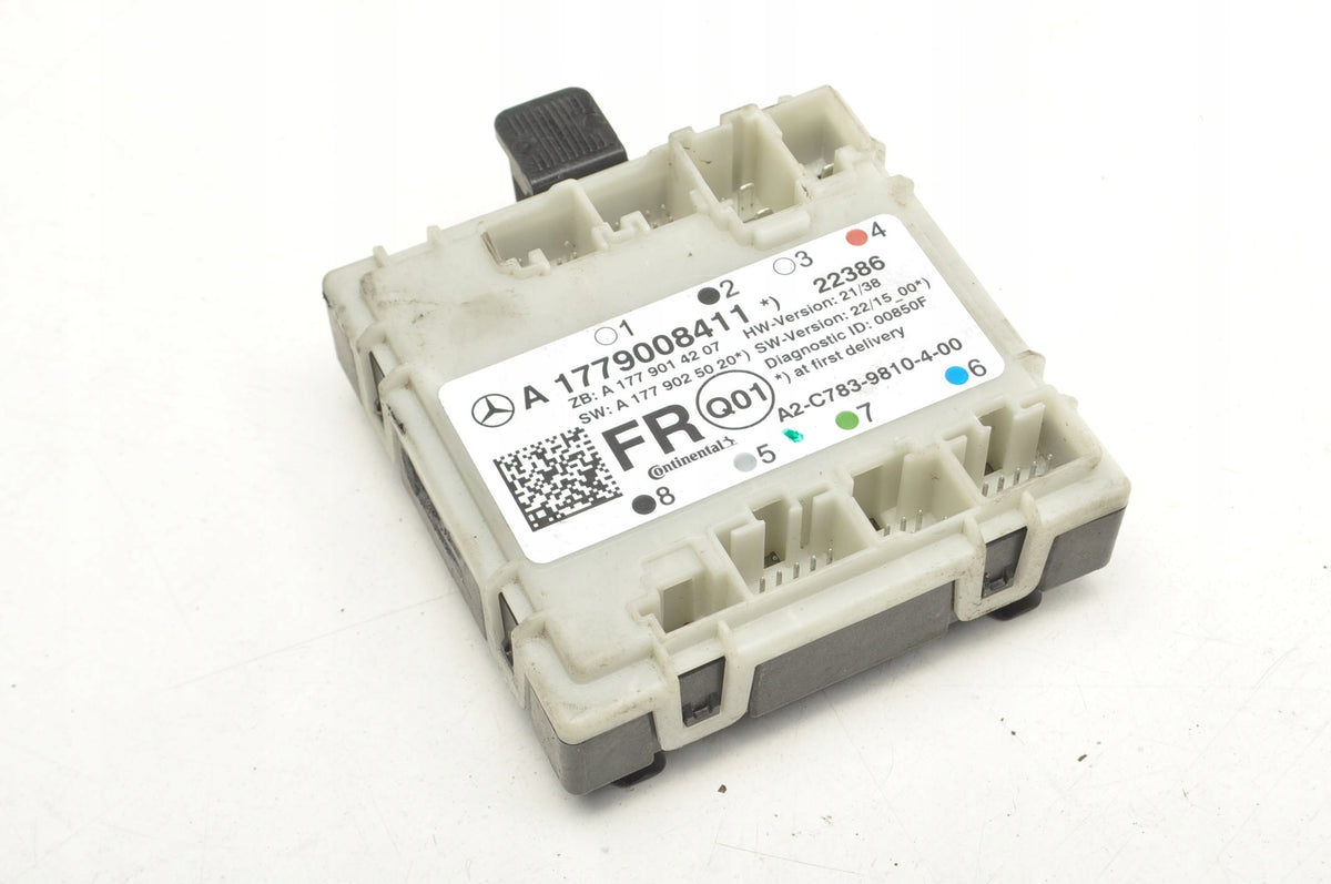 MERCEDES W177 DOOR MODULE FRONT RIGHT A1779008411