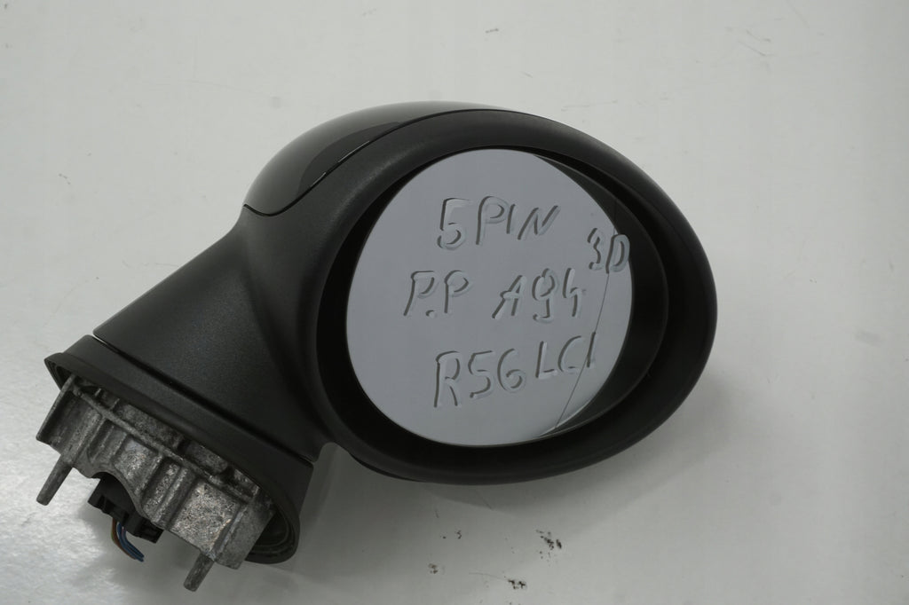 MINI COOPER R56 LCI MIRROR RIGHT 5PIN A94 ANGLIK UK