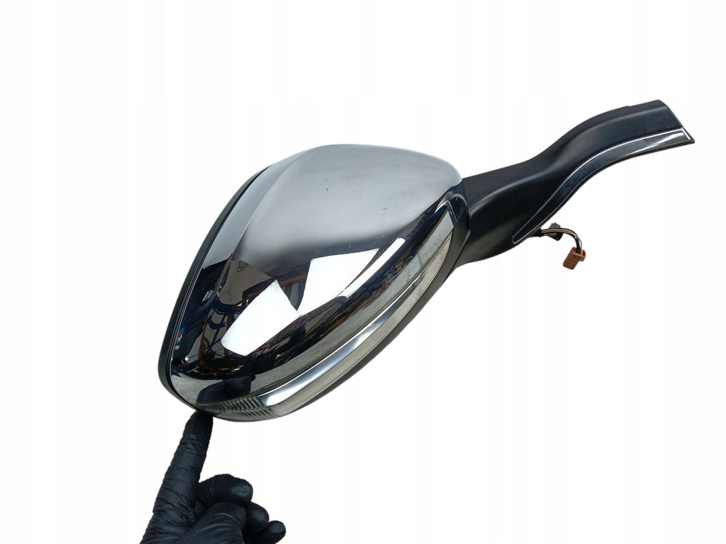MIRROR RIGHT PEUGEOT 208 AND (2012-2015) 9 PIN EUROPE CHROME